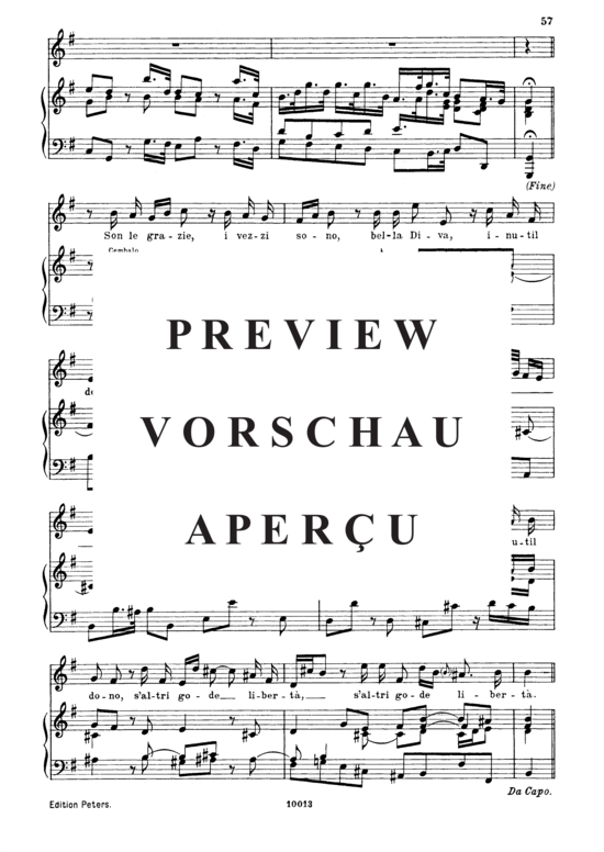 Product gallery: Page 5 of 5 L'armi implora dal tuo figlio, , Soprano Solo and Piano