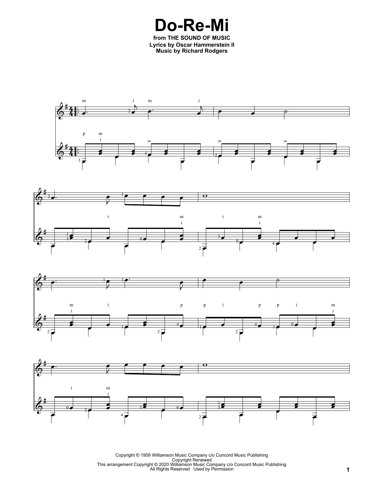 Product picture to: Do-Re-Mi (from The Sound Of Music)