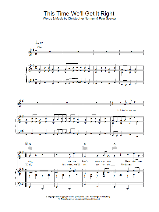 Produktbild zu: This Time (We'll Get It Right)