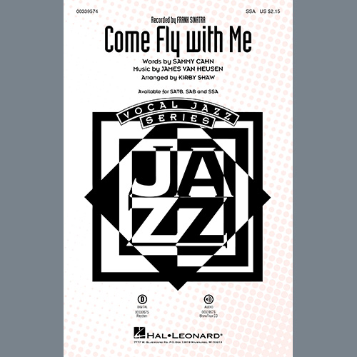 Product picture to: Come Fly With Me (arr. Kirby Shaw)