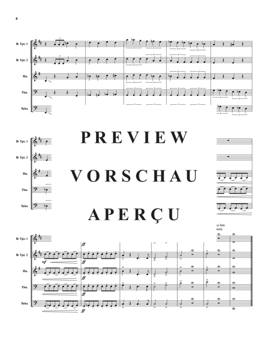 Produktgalerie: Seite 9 von 21 1812' OverDone , , (Blechbläserquintett)