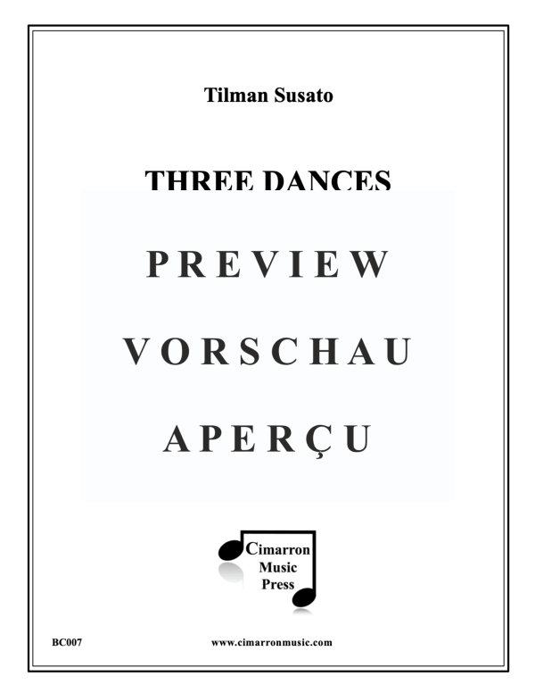 Produktgalerie: Seite 2 von 10 Drei Tänze, , Tuba Quartett EETT