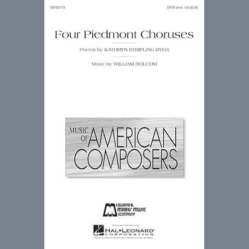 Produktbild zu: Four Piedmont Choruses