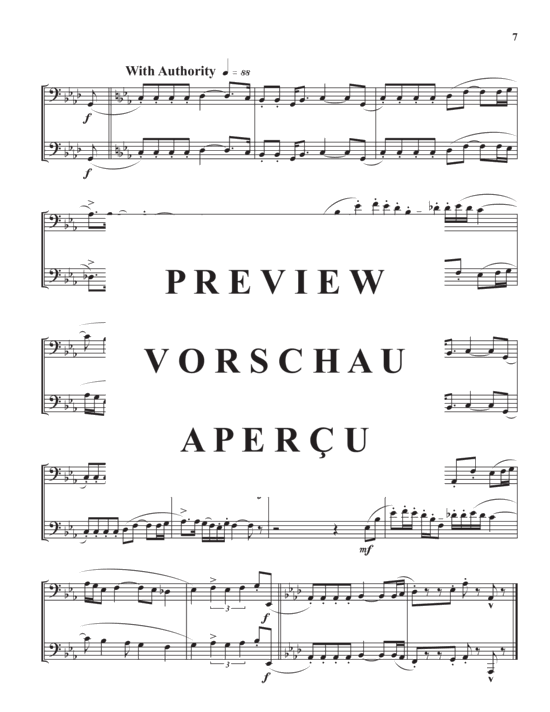 Produktgalerie: Seite 11 von 21 Six Concert Caprices , , (Blechbläser Duett - tiefe Lage)