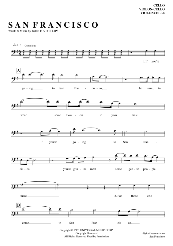 Produktbild zu: San FranciscoScott McKenzie