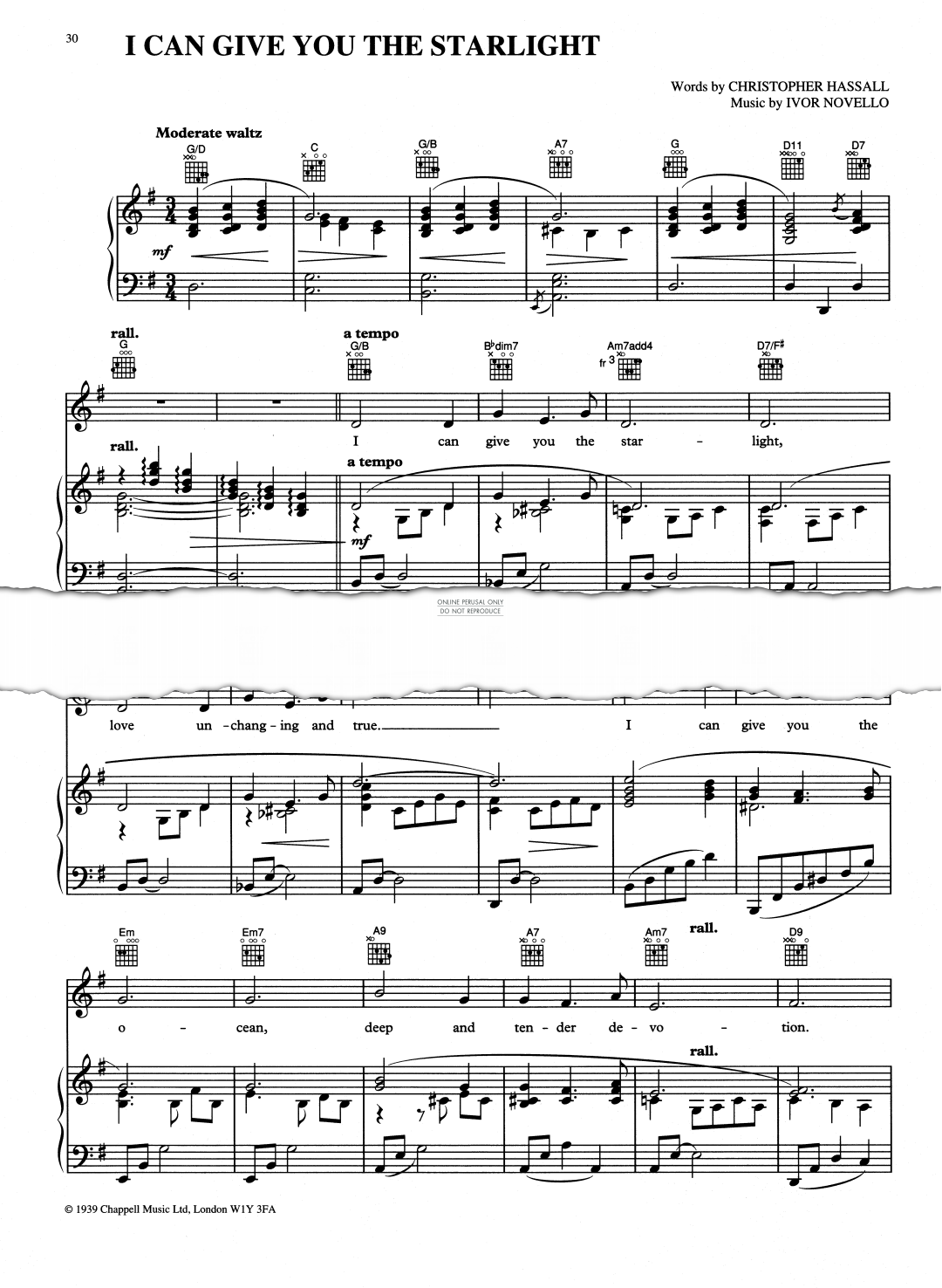 Produktbild zu: I Can Give You The Starlight (from 'The Dancing Years')