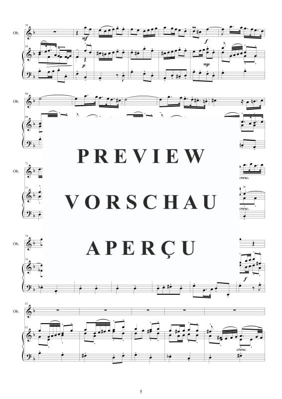 Product gallery: Page 6 of 11 Four Concertos Op.9, , Oboe and Harpsichord/Piano