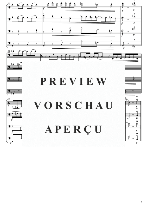 gallery: The Entertainer, , Double Bass Quartet