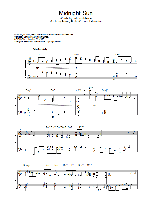 Product gallery: Page 1 of 1 Midnight Sun, Horace Silver