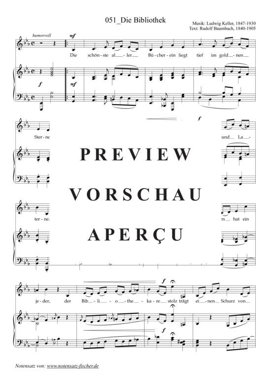 Product gallery: Page 2 of 3 Die Bibliothek , , (voice + piano)