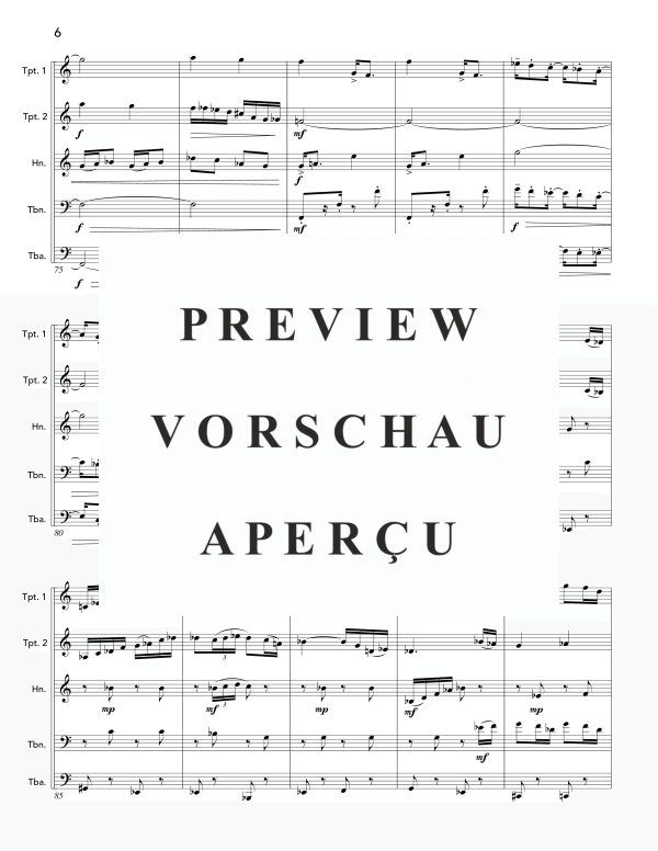 Produktgalerie: Seite 10 von 11 Polka.com, , (Blechbläser Quintett)