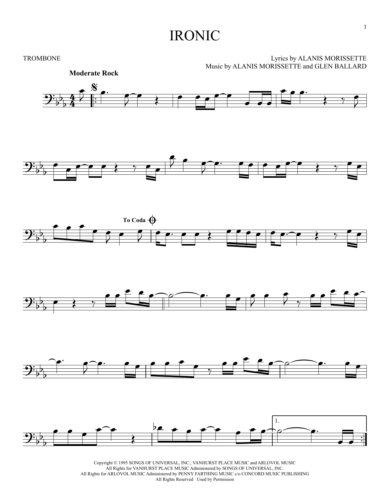 Product gallery: Page 1 of 1 Ironic, Alanis Morissette