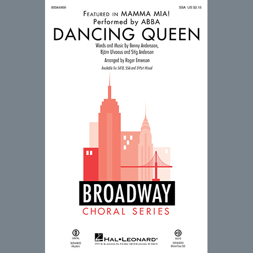 Produktbild zu: Dancing Queen (from Mamma Mia!) (arr. Roger Emerson)