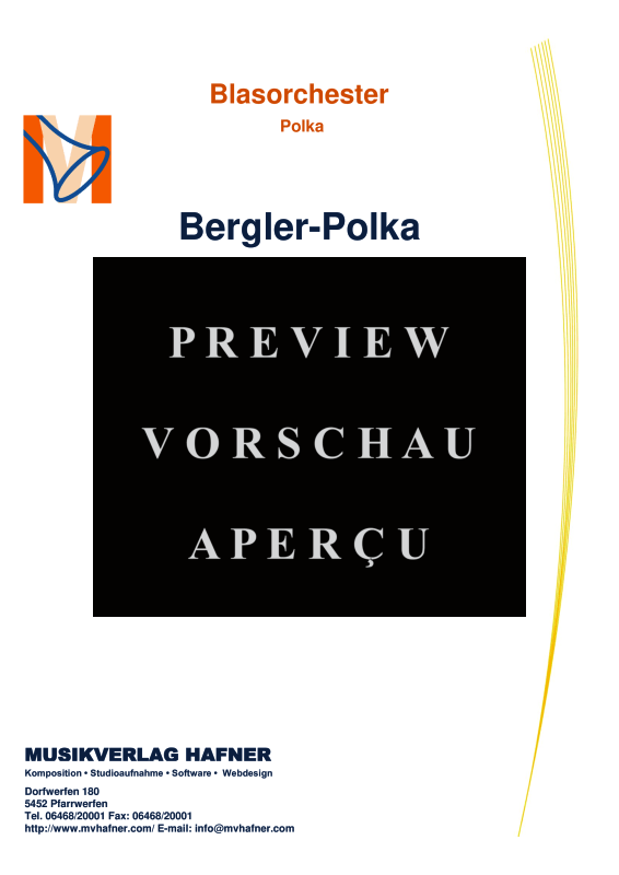 gallery: Bergler-Polka, , (Großes Blasorchester)