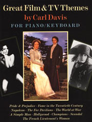 cover: Themes from 'The French Lieutenant's Woman', Carl Davis, Klavier