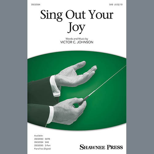 cover: Sing Out Your Joy!, Victor C. Johnson