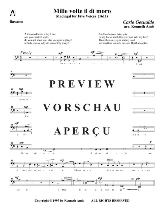 Produktgalerie: Seite 13 von 13 Mille volte il di moro , , (Holzbläserquintett)