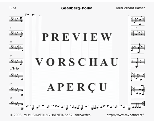 Product gallery: Page 9 of 11 Goaßberg-Polka, , (woodwind and brass)