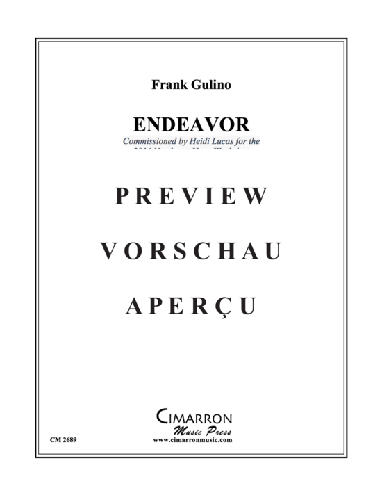 Product gallery: Page 2 of 18 Endeavor , , (Horn Octet)