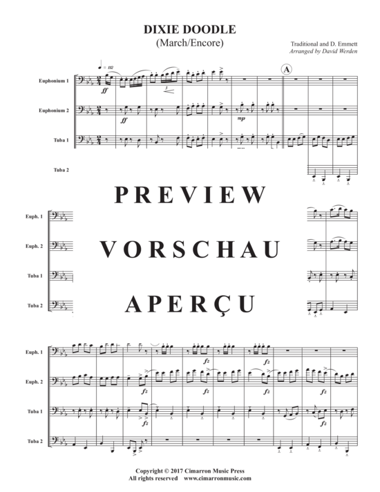 Product gallery: Page 9 of 21 March Collection for Tuba Quartet , , (Tuba Quartett EETT)