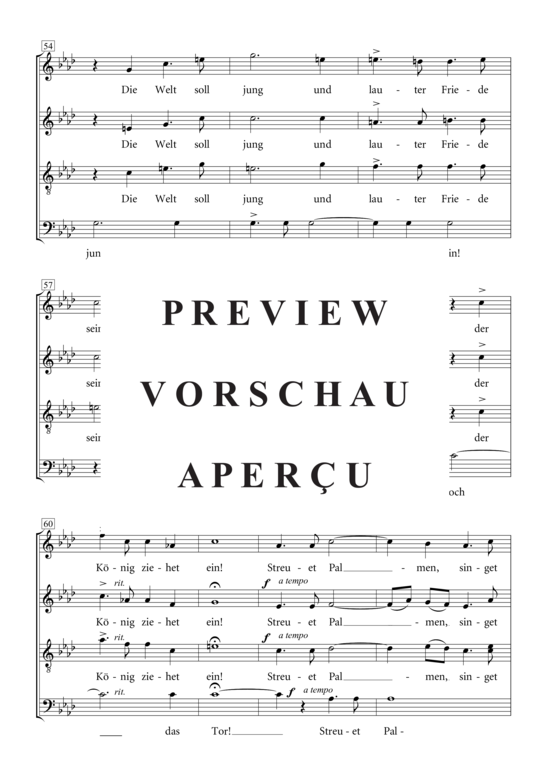 Product gallery: Page 7 of 8 Palmsonntagmorgen , , (mixed choir)