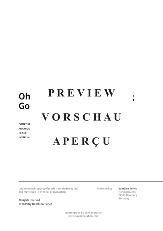 Produktgalerie: Seite 3 von 4 Oh, Where Has My Little Dog Gone, , (Gesang + Klavier, Gitarre)