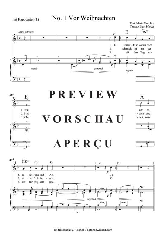 Product gallery: Page 3 of 3 Vor Weihnachten (inklusive Kapo-Version) , , (piano and vocals)