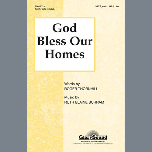 cover: God Bless Our Homes, Ruth Elaine Schram