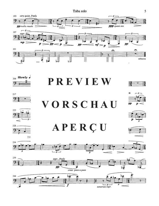 Produktgalerie: Seite 8 von 14 Concerto , , (Tuba Solo)