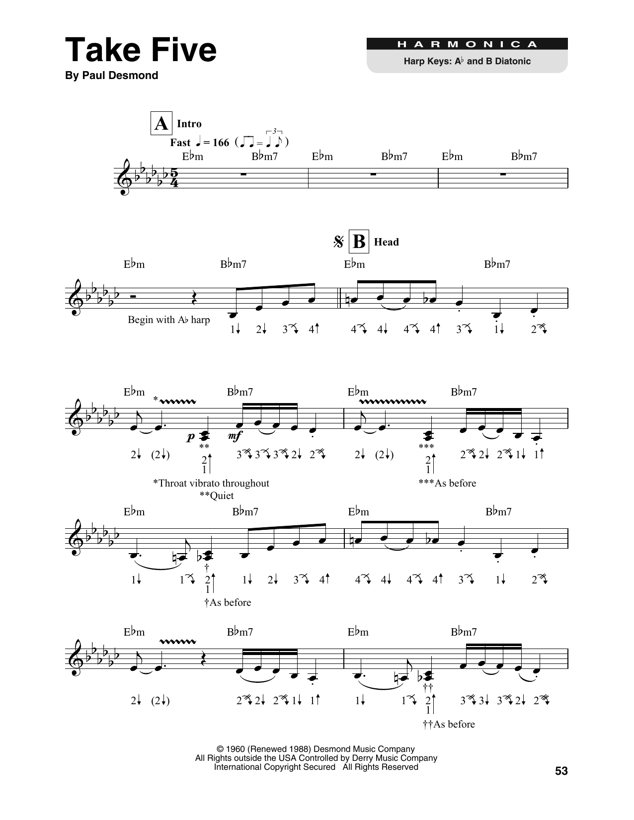 Product gallery: Page 1 of 1 Take Five, Dave Brubeck
