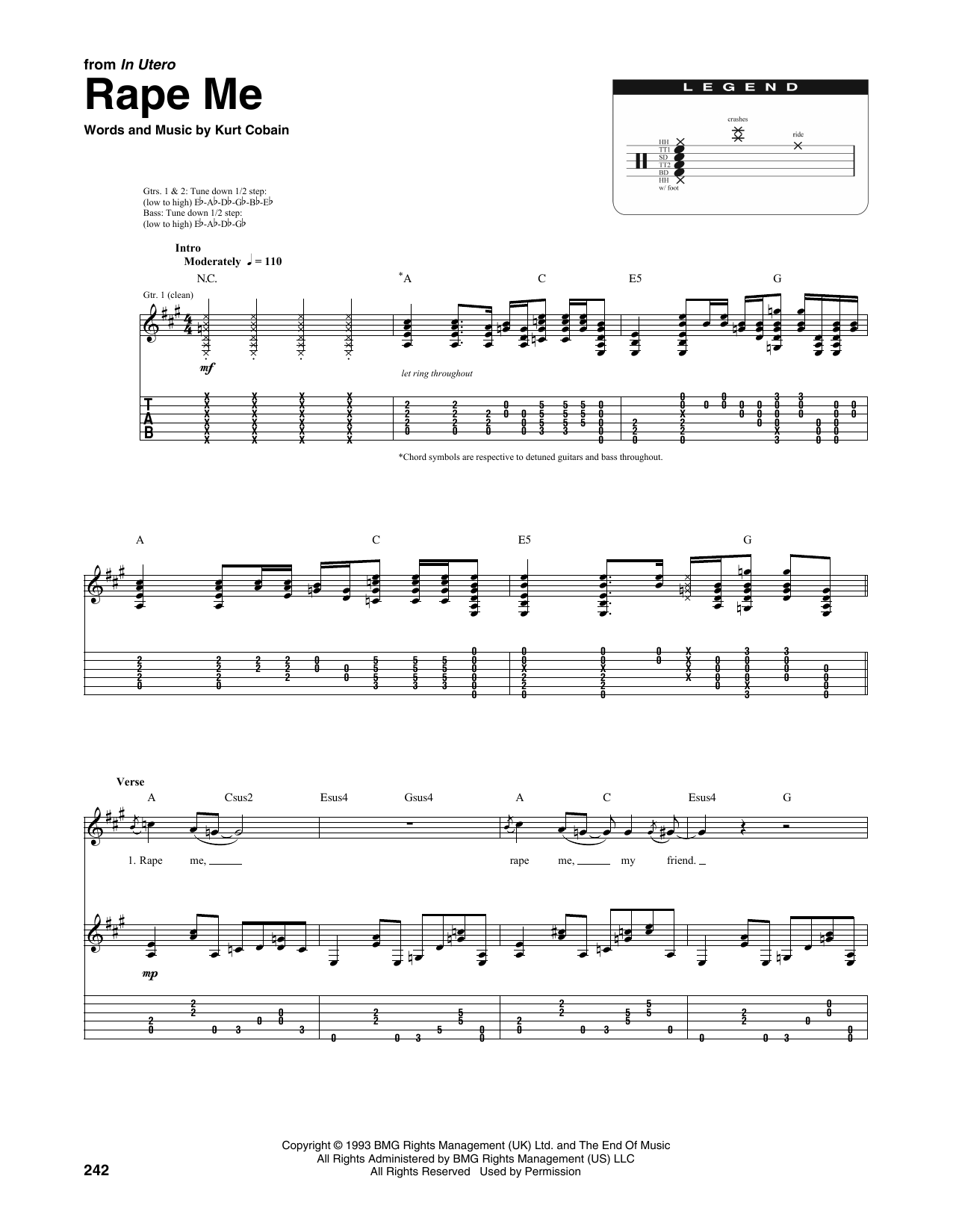 Produktgalerie: Seite 1 von 1 Rape Me, Nirvana