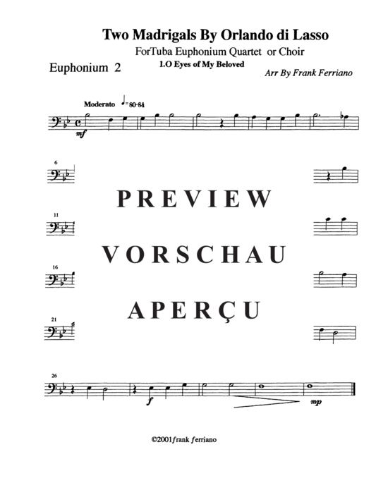Produktgalerie: Seite 9 von 14 Two Madrigals , , (Tuba Quartett EETT)
