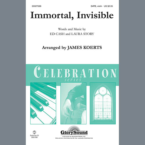 cover: Immortal, Invisible, James Koerts, Chor