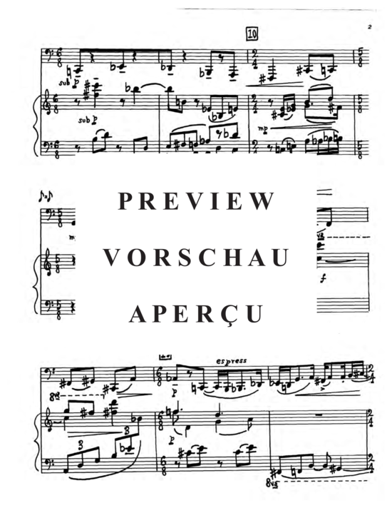 Product gallery: Page 4 of 19 Two Pieces , , (tuba + piano)