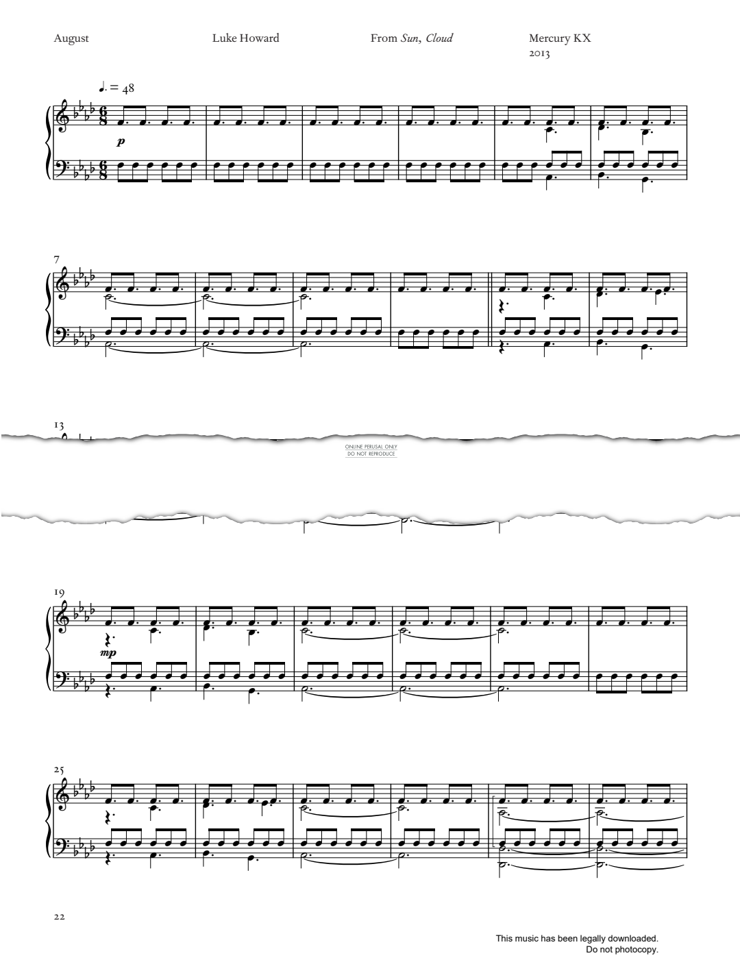 Produktgalerie: Seite 1 von 1 August, Luke Howard, Klavier