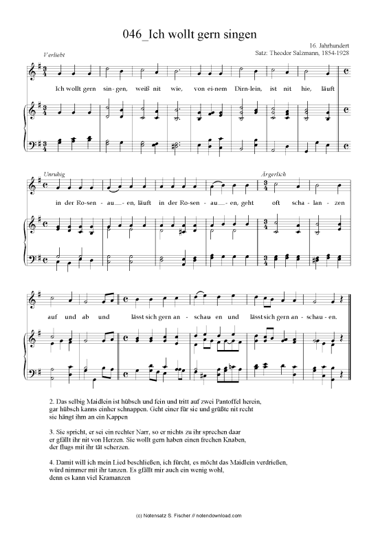 Produktbild zu: Ich wollt gern singen 16. Jahrhundert  