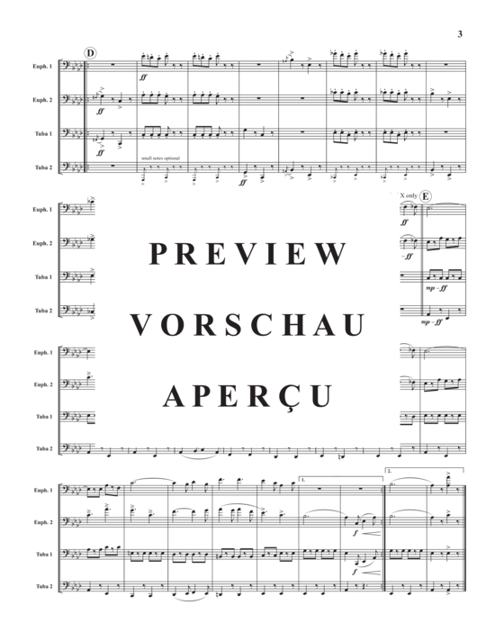 Product gallery: Page 5 of 21 March Collection for Tuba Quartet , , (Tuba Quartett EETT)