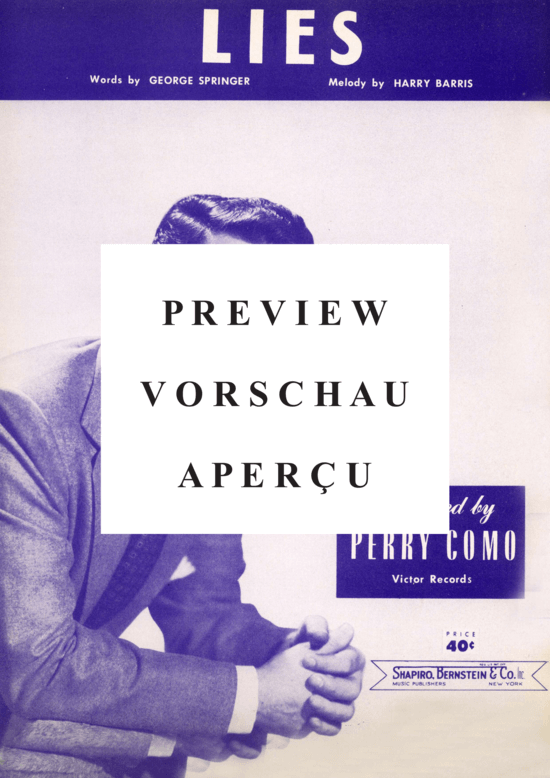 Produktgalerie: Seite 2 von 8 Lies , Crosby, Bing, Klavier und Gesang