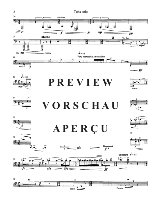 Produktgalerie: Seite 5 von 14 Concerto , , (Tuba Solo)