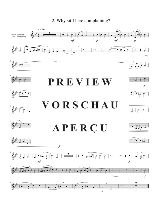 Produktgalerie: Seite 9 von 15 Zwei Madrigale Vol. 5, , (2xTrompete in B/C, Horn in F, Posaune)