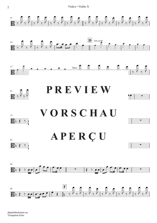 gallery: Trompeten Echo , Avsenik , Slavko, (Violinen Trio + Klavier)