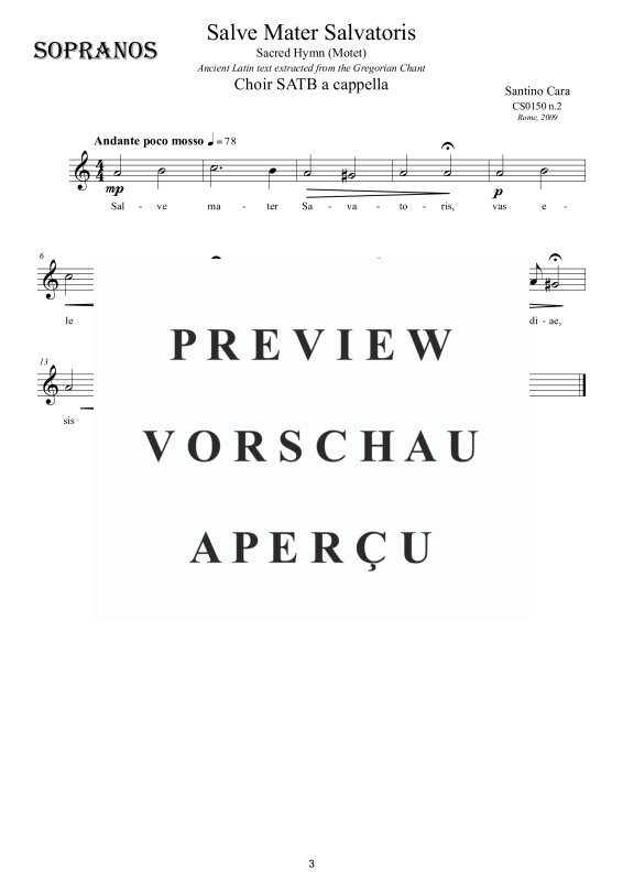 Product gallery: Page 4 of 7 Salve Mater Salvatoris, , Mixed Chorus
