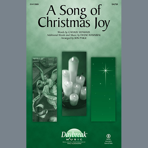 cover: A Song Of Christmas Joy (arr. Jon Paige), Diane Hannibal
