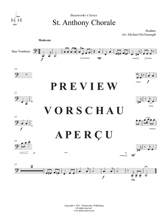 gallery: St. Anthony Choral , , (Posaunen-Quartett)