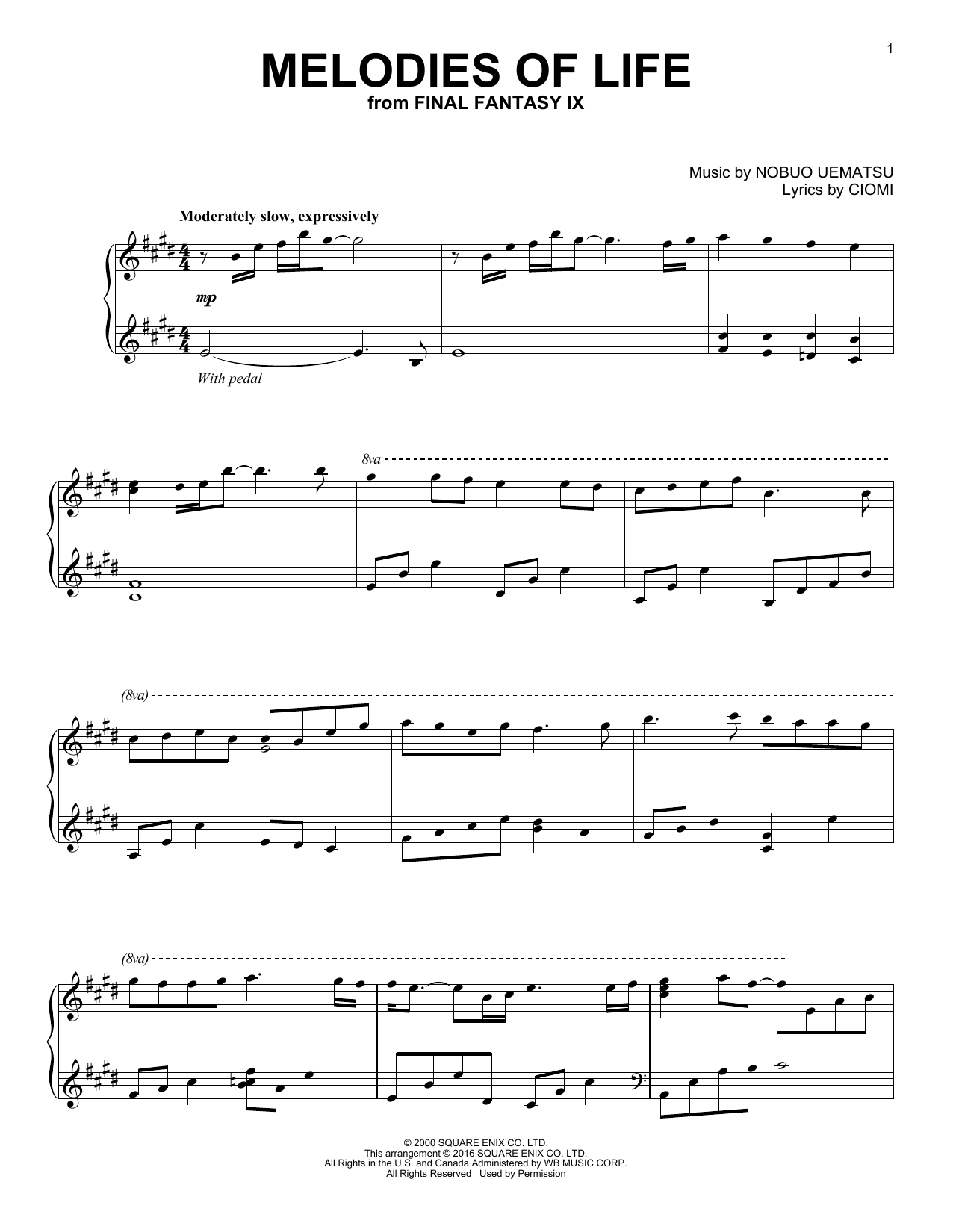 Product gallery: Page 1 of 1 Melodies Of Life, Ciomi