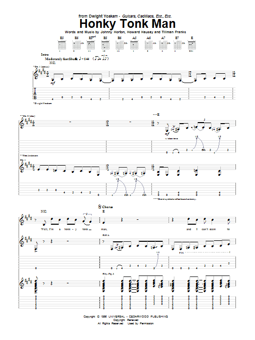 Product gallery: Page 1 of 1 Honky Tonk Man, Dwight Yoakam