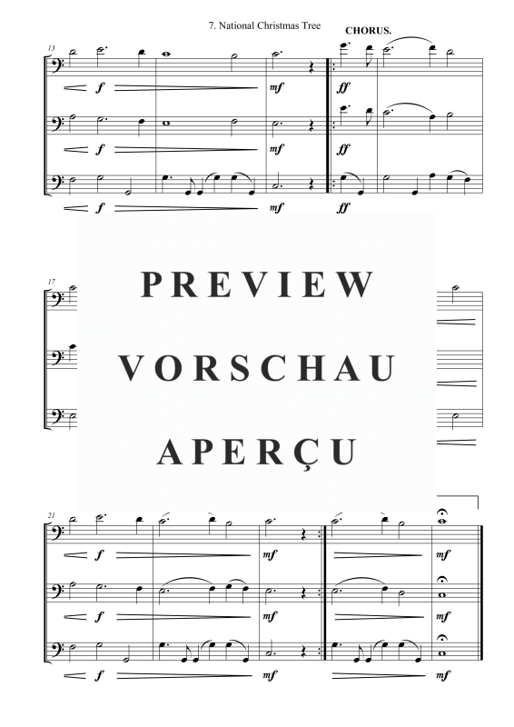 Produktgalerie: Seite 3 von 6 National Christmas Tree, , (Posaunen Trio)