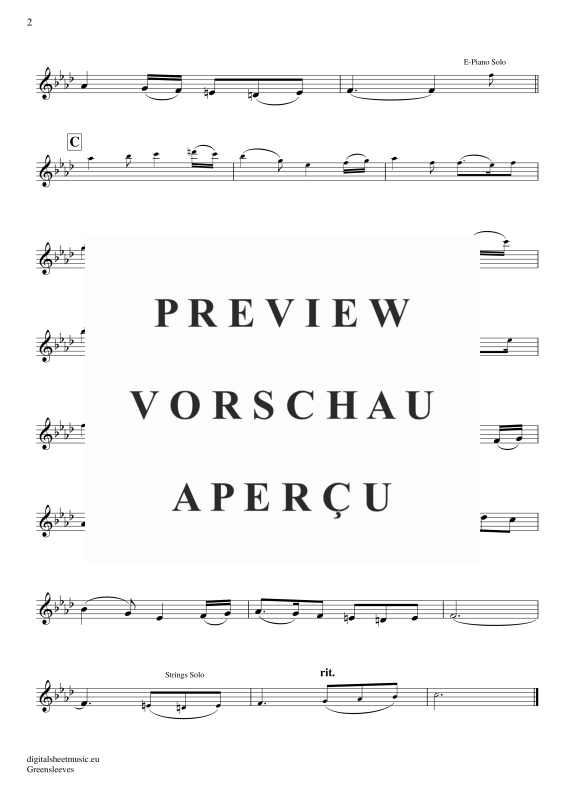 Produktgalerie: Seite 3 von 3 Greensleeves, Simoni, Edward, (Querflöte)