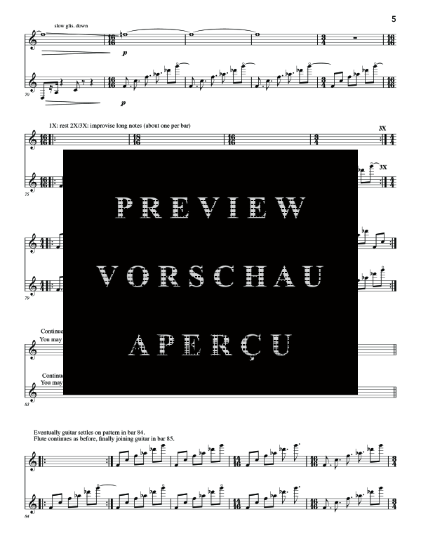 Product gallery: Page 10 of 11 Night Dance, , (flute and guitar)