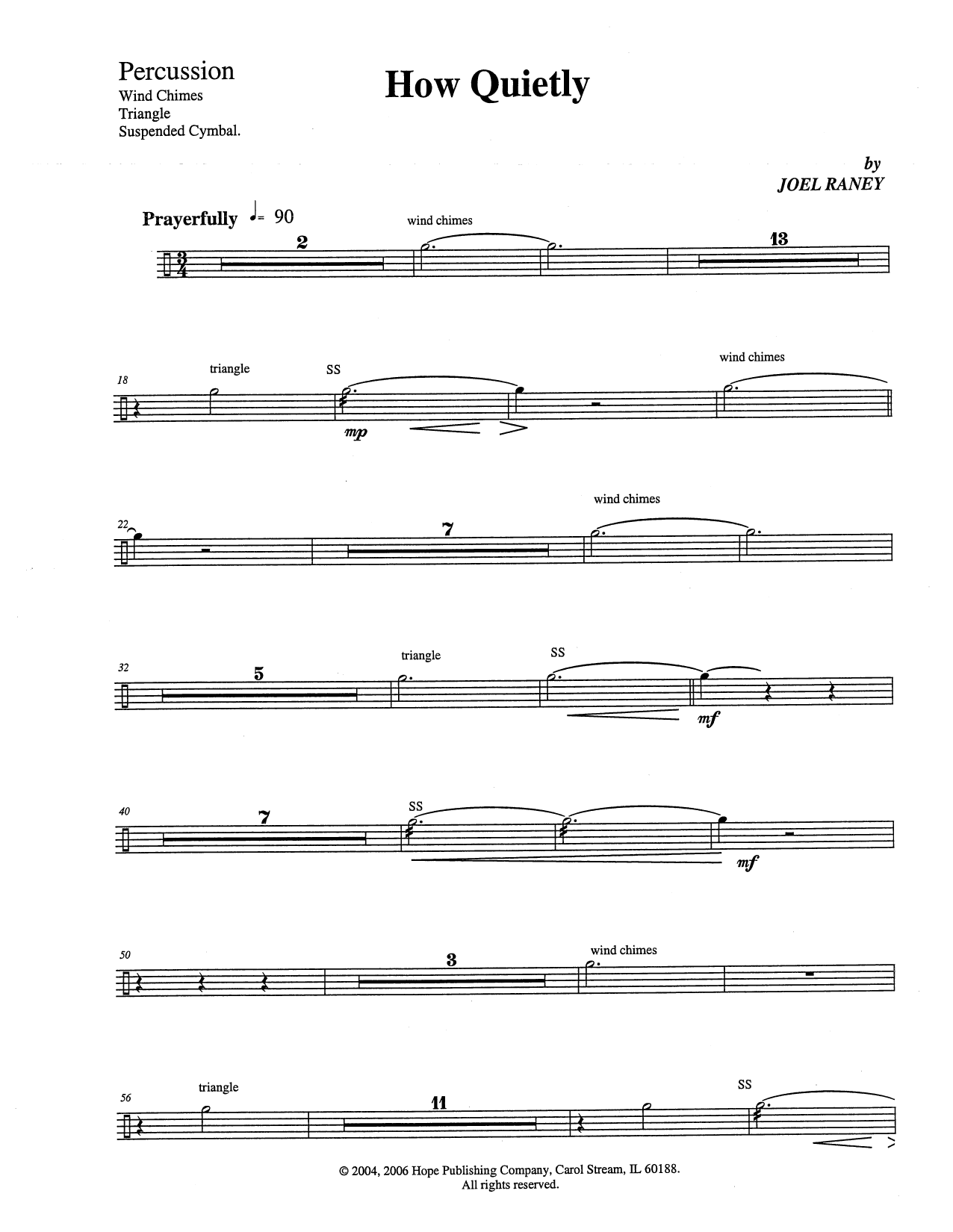 Produktgalerie: Seite 1 von 1 How Quietly - Percussion, Joel Raney, Chor
